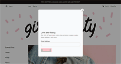 Desktop Screenshot of girlpartyshop.com